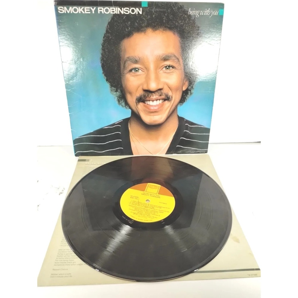SMOKEY ROBINSON  "BEING WITH YOU"  TAMLA RECORDS  T8-375  Read